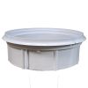 43305507RWHT Skimmer Collar Carvin Deckmate White