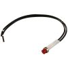 Indicator Light 230v 1/4 Hole Size Push Thru Red