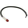  Indicator Light 230v 1/4 Hole Size Push Thru Red