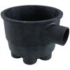 230020 Low Profile 1 1/2 " Valve Housing Black
