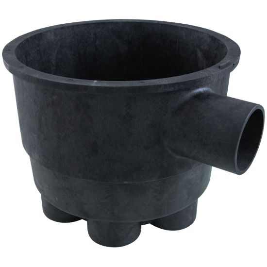 230020 Low Profile 1 1/2 " Valve Housing Black