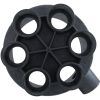 230020 Low Profile 1 1/2 " Valve Housing Black