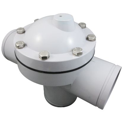 V3-06A Backwash Valve Paragon Stark 3-Way 6" w/o Flanges Gray