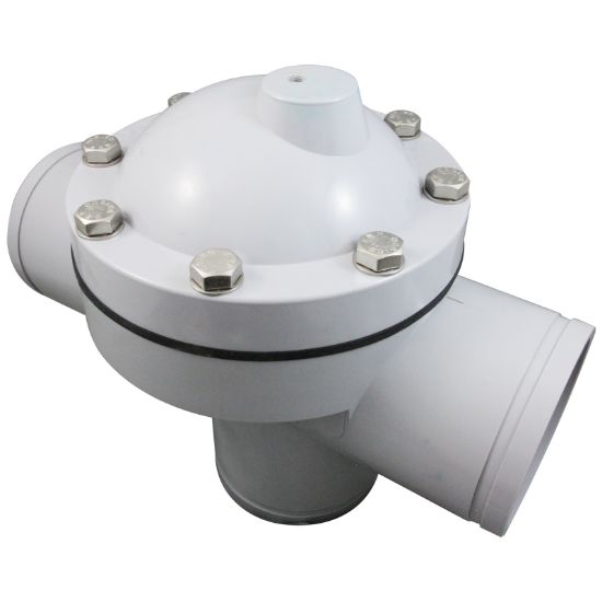 V3-06A Backwash Valve Paragon Stark 3-Way 6" w/o Flanges Gray