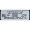 IG123-1075F-000 Pump Speck S90-II 0.75hp208-230/460v1-Spd3 Phase Full